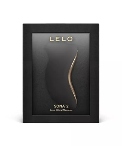 Pleasure nummer 27 van LELO: SONA 2 Zwart - Sonische stimulator