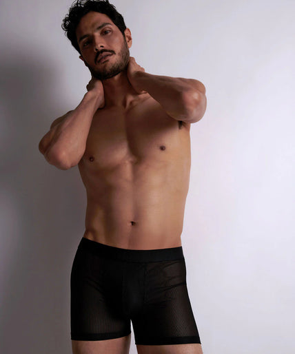 Aubade Heren Boxershort – Strepen in Zwart