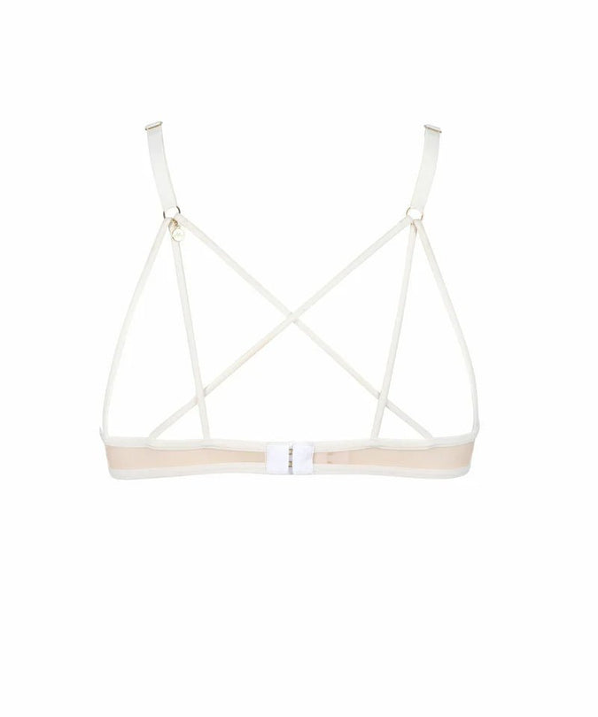 Atelier Amour Après Minuit Open Bra in - Ivory - Pleasurements