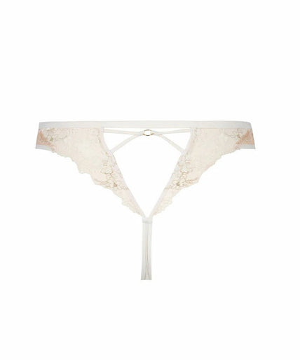 Atelier Amour Après Minuit Tanga - Ivory - Pleasurements