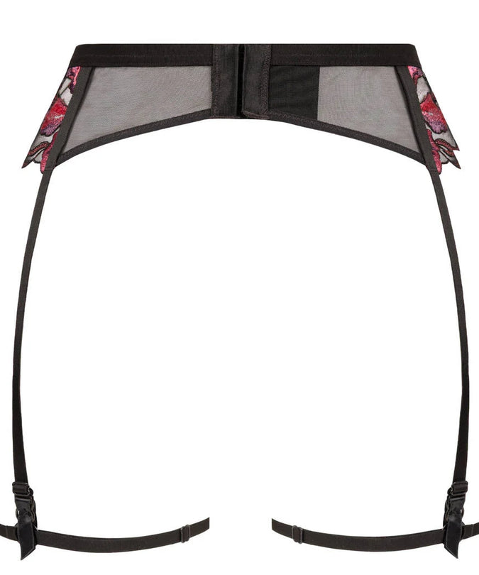 Atelier Amour – Dernier Frisson Jarretellegordel – Zwart & Rood