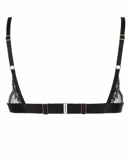 Atelier Amour Evasion Sensuelle Unwired Triangle Bra - Black - Pleasurements