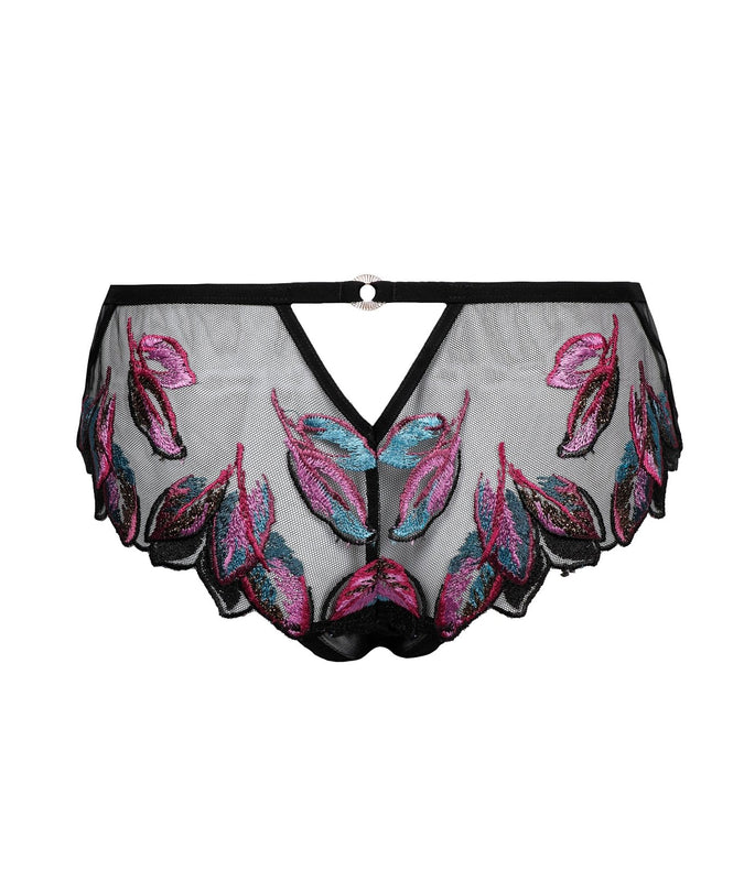 Atelier Amour Oiseau de Paradis Knicker – Flowered - Pleasurements