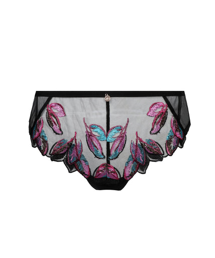 Atelier Amour – Oiseau de Paradis Knicker - Zwart