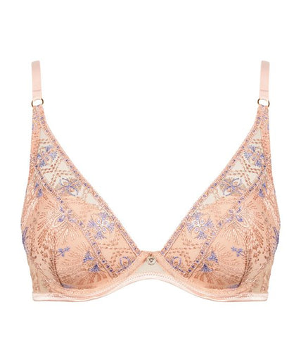 Aubade Sound of Heart Moulded Plunge Bra - Pleasurements