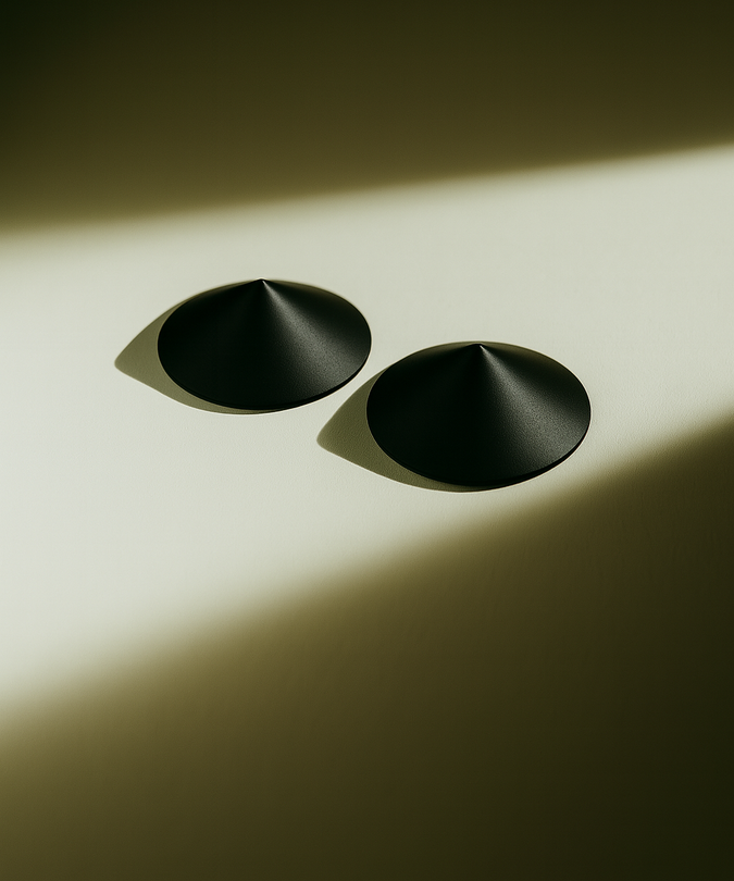 Pleasurements Tepel Covers in mat Zwart