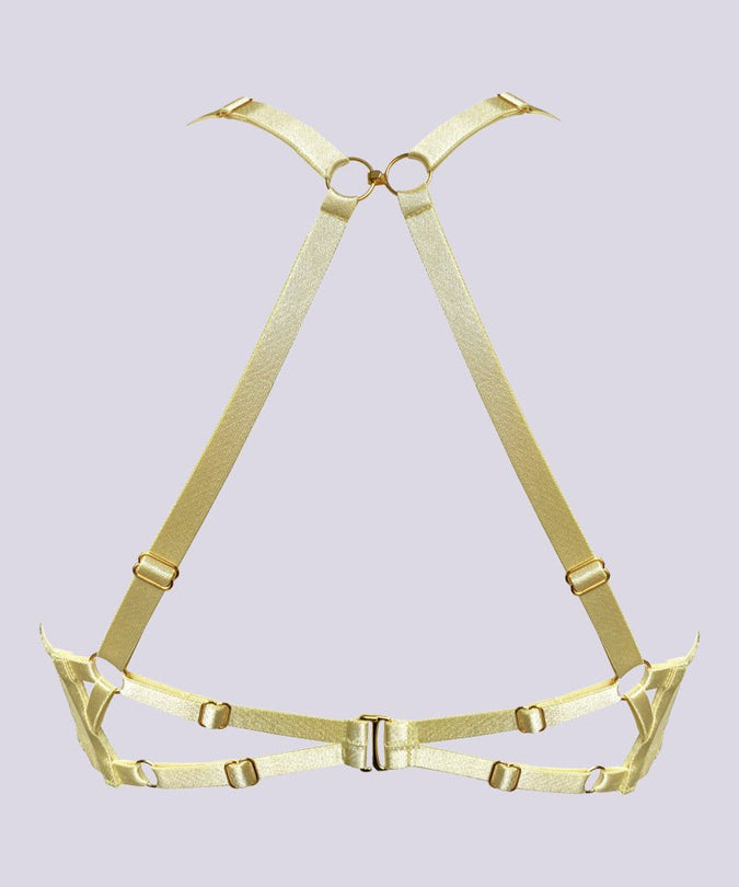 Bordelle Alta Balconette Wire Bra Lemon - Pleasurements