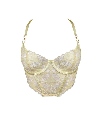 Bordelle Alta Bodice Bra Lemon - Pleasurements