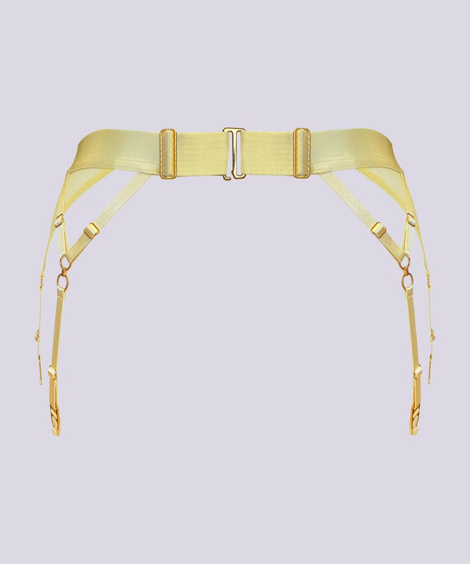 Bordelle Dia Suspender Lemon - Pleasurements