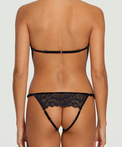 Coco de Mer Azzurra Open Playsuit - Pleasurements