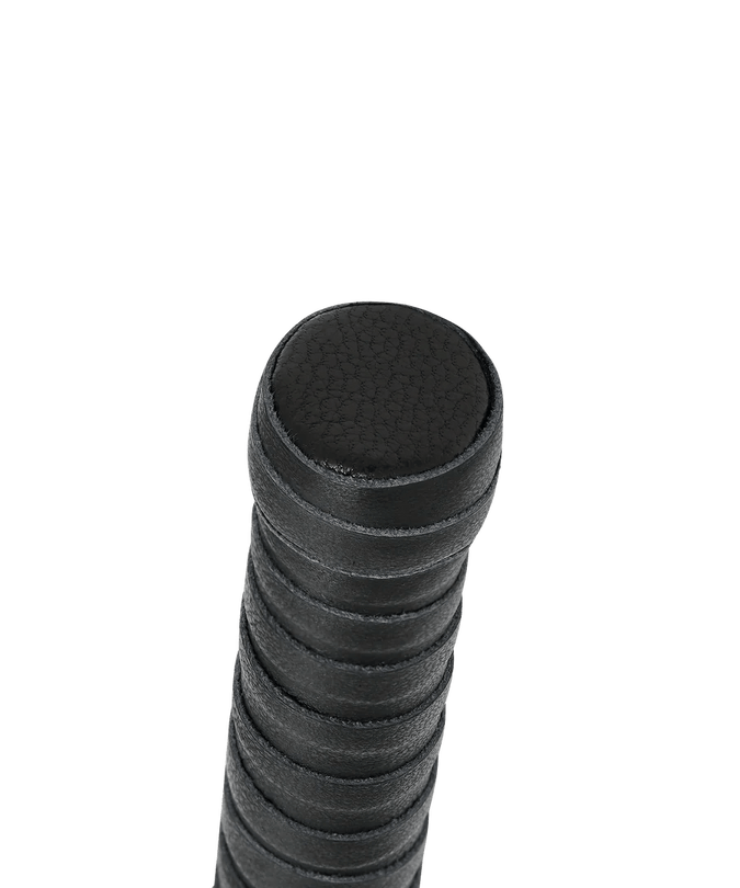 Coco de Mer Black Leather Flogger Small - Pleasurements