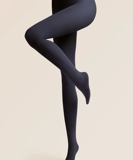 Gabriella Tights Microfibre Plus Size 60 den Grafit/Black - Pleasurements