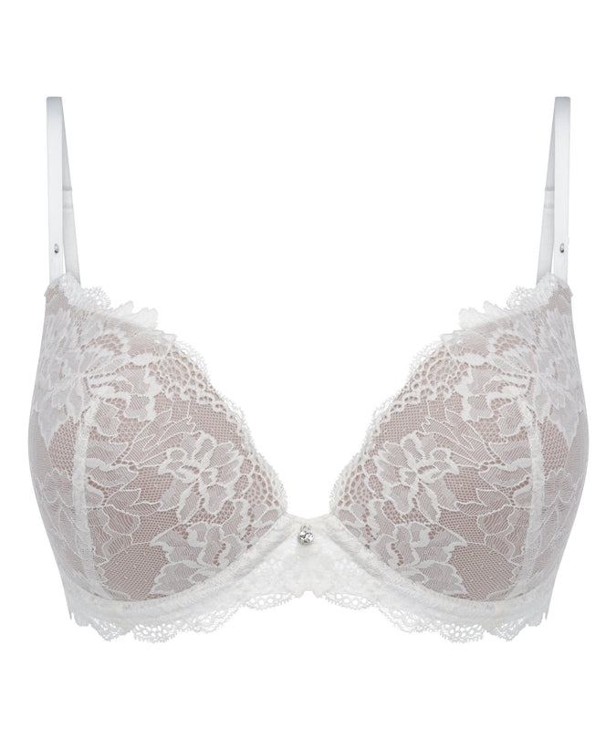 Heavenly Push - Up Bra White - Pleasurements