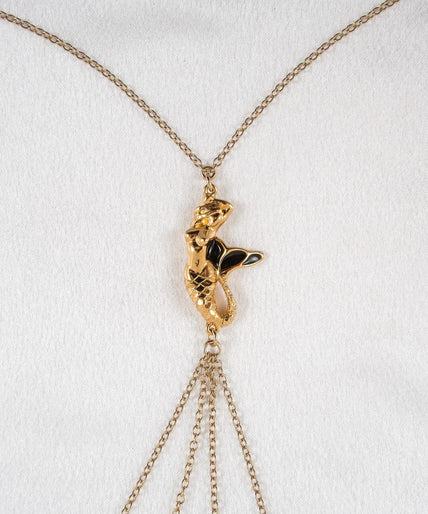 Sylvie Monthulé Breast Necklace Song of Mermaid Design Gold - Pleasurements