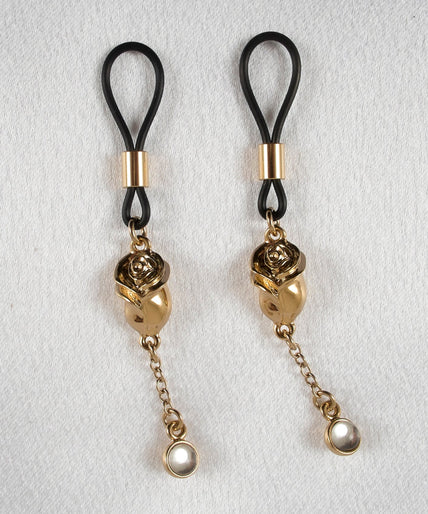 Sylvie Monthulé Love Roses Nipple Design Gold - Pleasurements