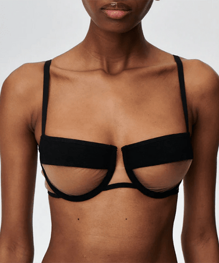 Undress Code Merci Bra Black - Pleasurements